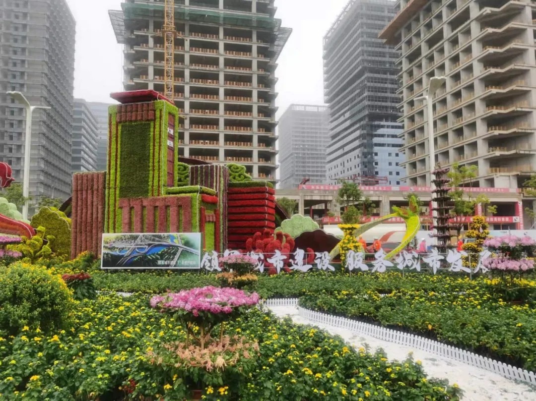 “领军都会建设，服务都会生长”南昌城投集团参展南昌市第三十三届菊花展