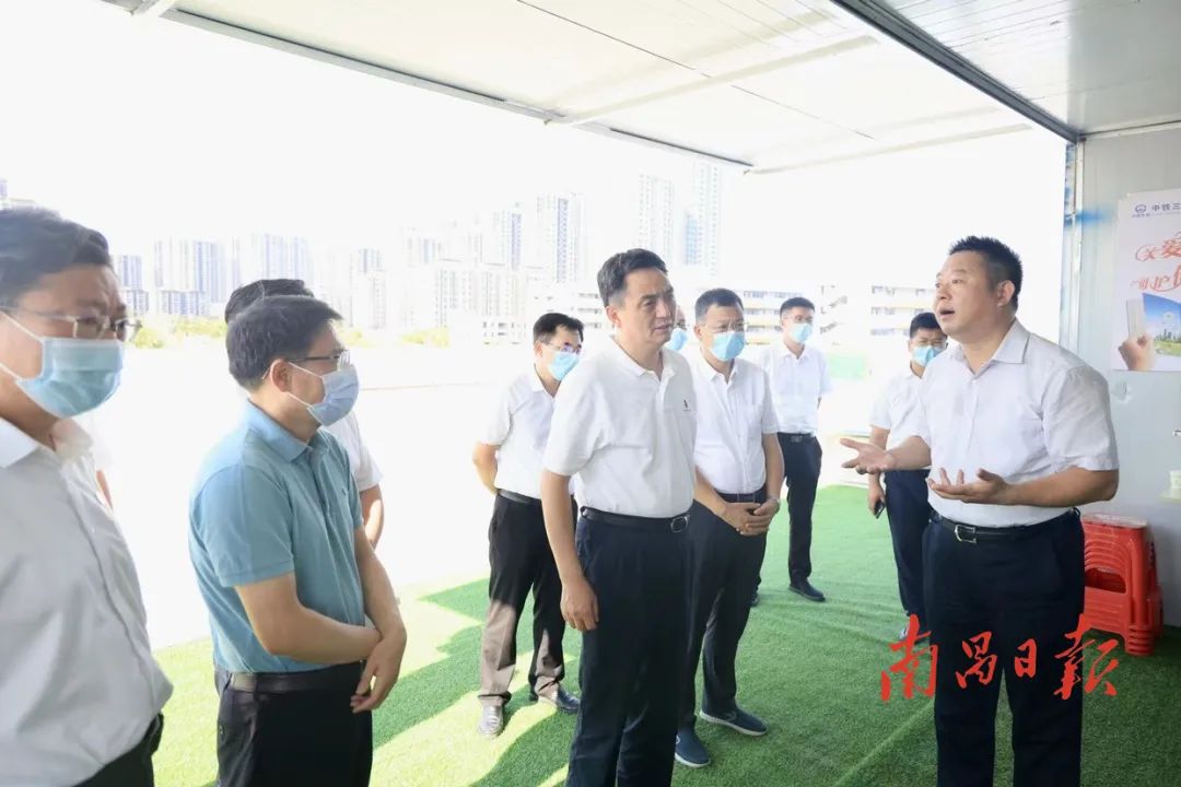   李红军调研督导重点项目建设推进情形